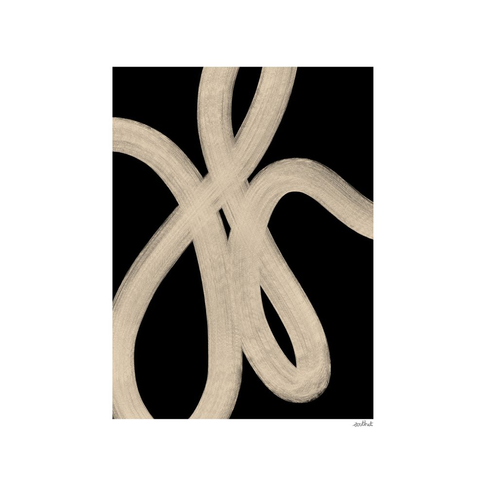 Sand Lines poster, 30x40 cm