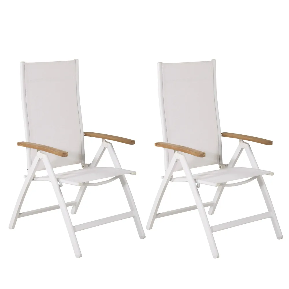 Venture Home Panama 1554-408 Positionsstol 2-pack Svart
