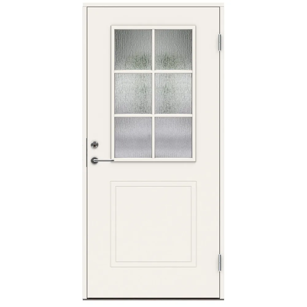 Swedoor P-400 Ytterdörr vit (S 0502-Y) 2080x888 mm