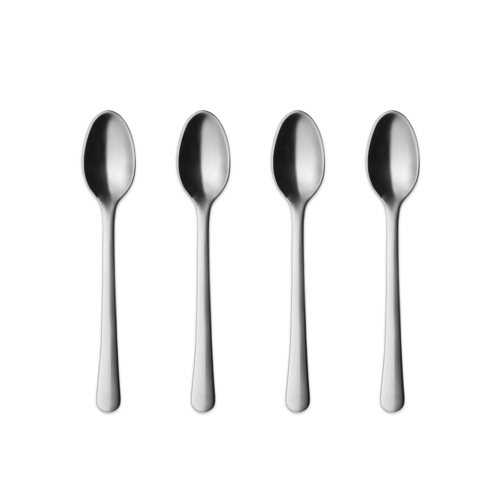 Copenhagen matt te- och kaffesked, 4-pack