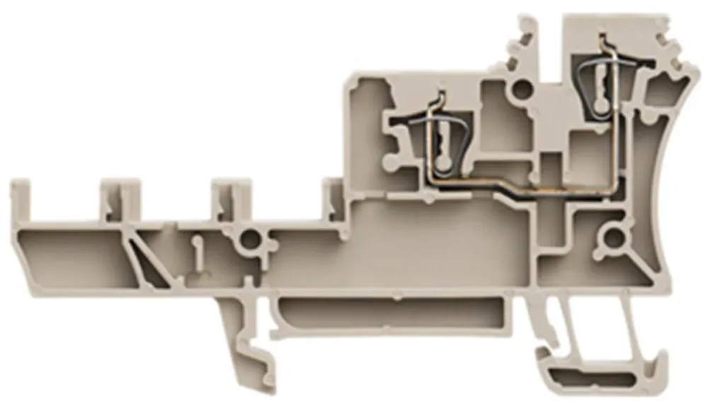 Weidmüller ZIA 1.5/4L-1S Plint 0.5-2.5 mm², 17.5 A
