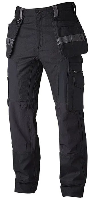 Top Swede 237 Arbetsbyxa med stretch, svart C60