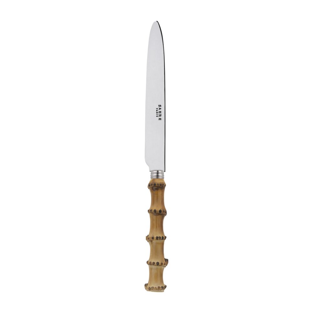Panda matkniv, Rostfritt stål-bambu