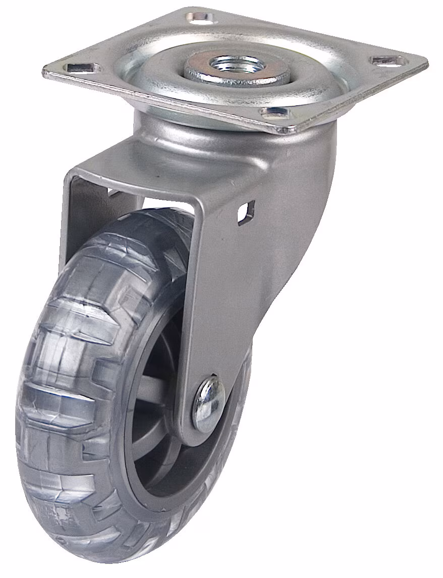 Kjøp Swede-Wheel Trinse 75 mm med plate 60x60 mm, inline-hjul, lakkert bøyle