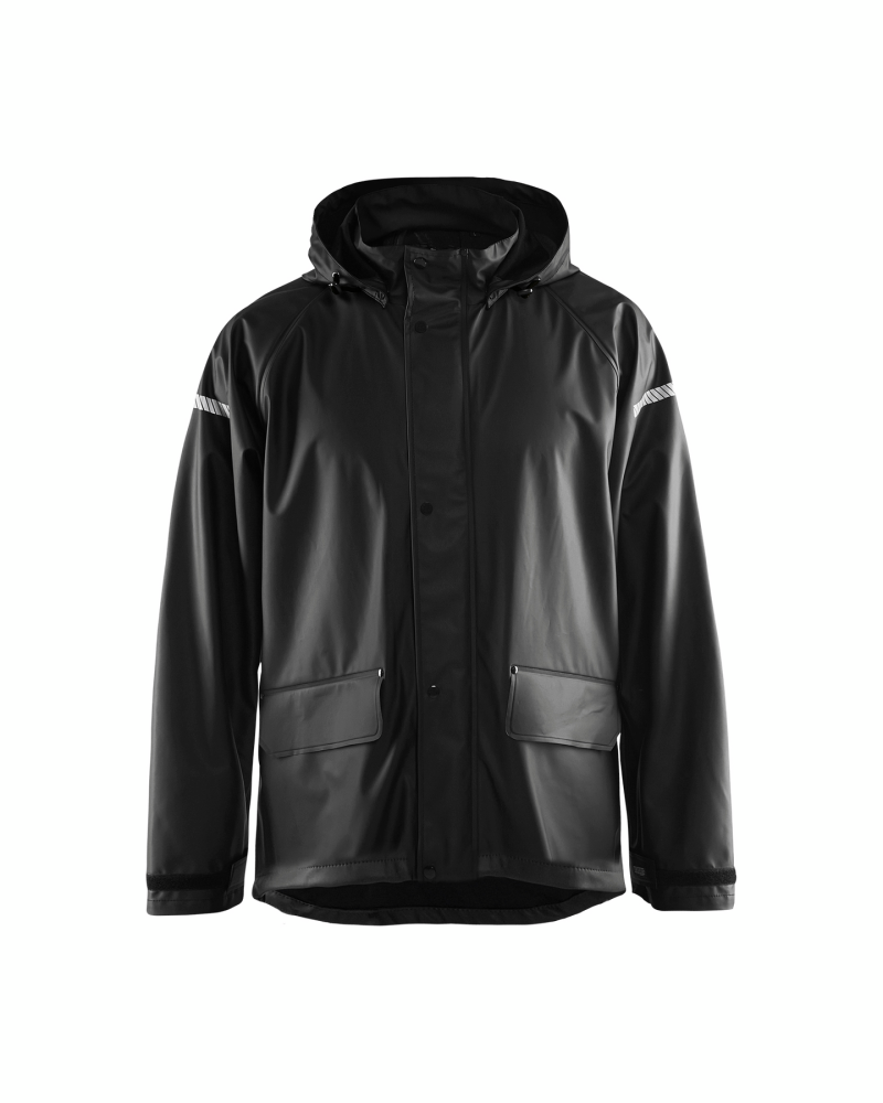 REGNJACKA 43112000 BLÅKLÄDER SVART XXL