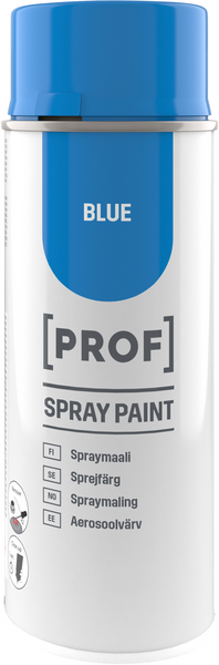 SPRAYFÄRG PROF BLÅ HÖGBLANK