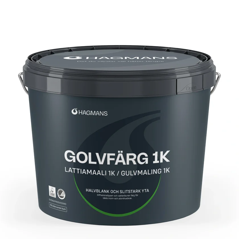 Golvfärg 1K Valfri kulör 3L