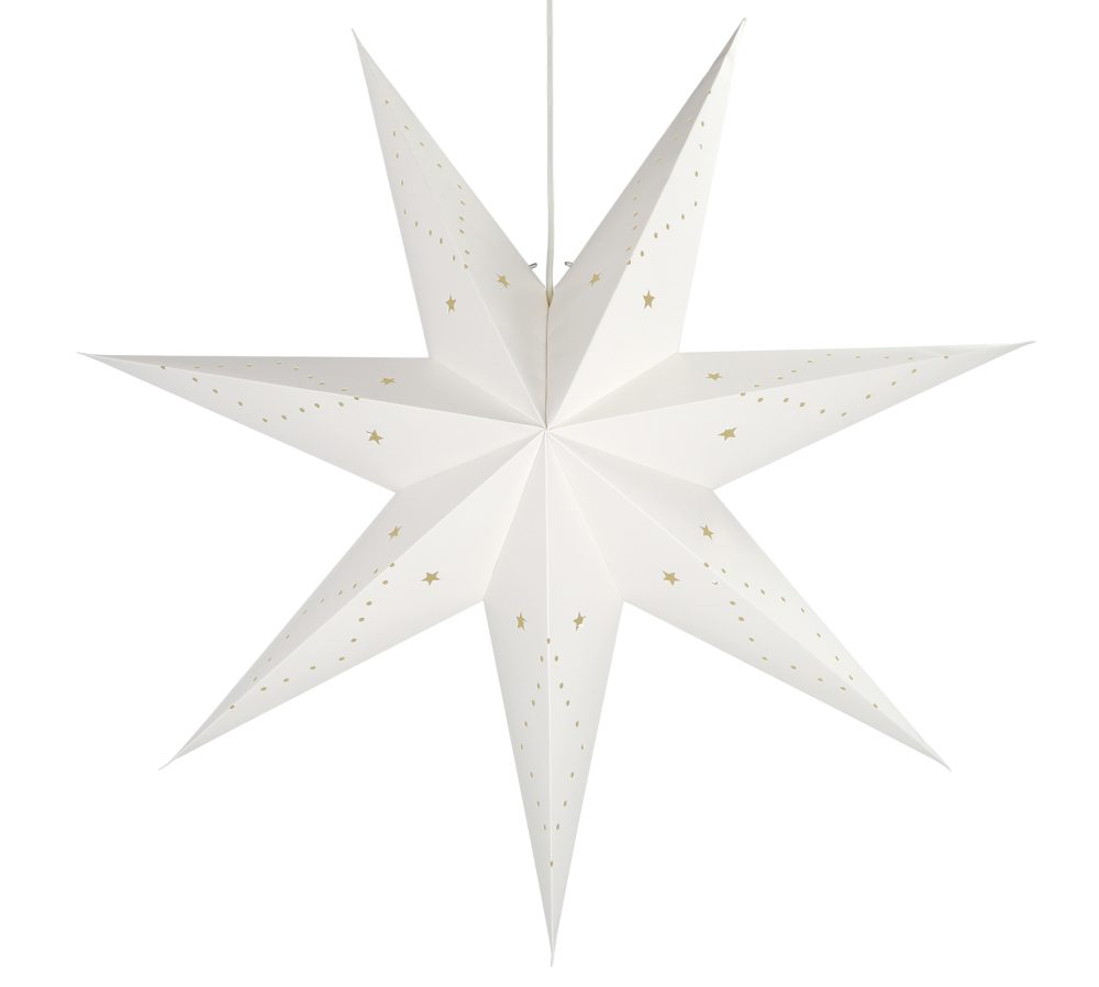 Eve julstjärna 75 cm, Vit