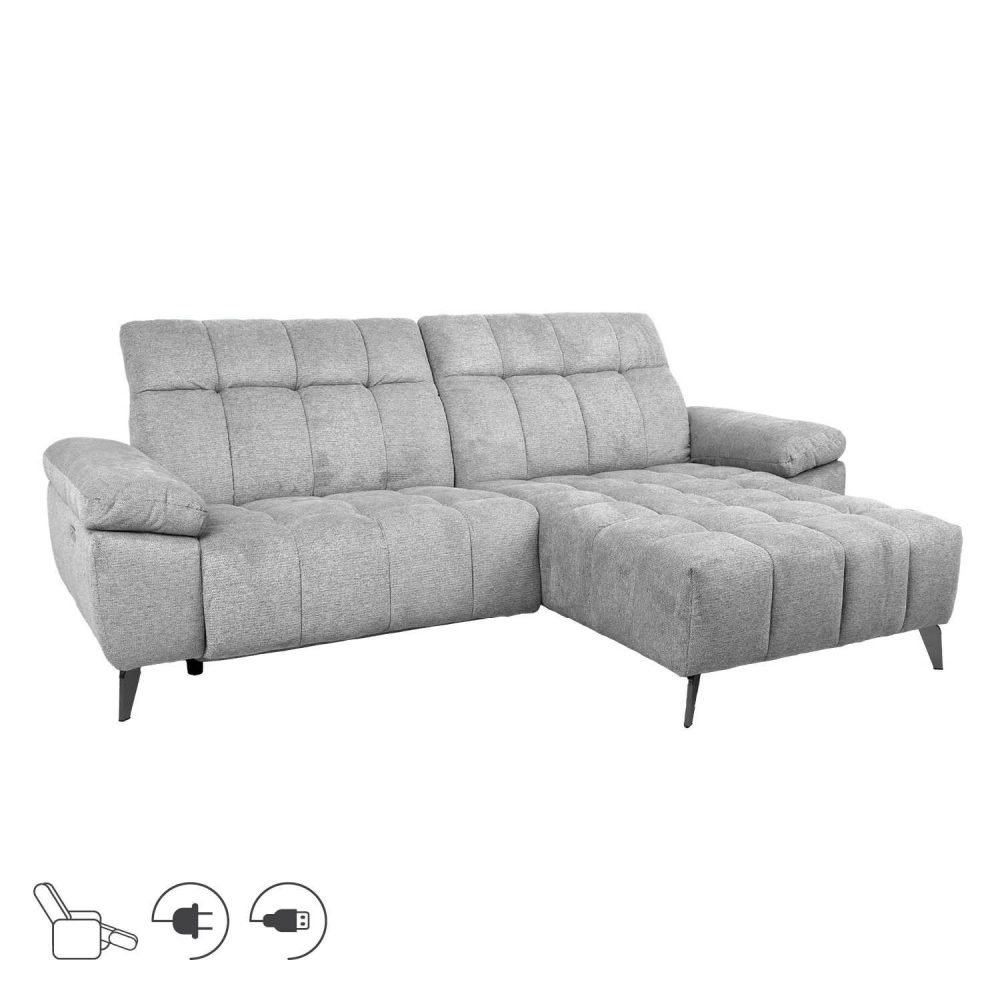 Hörnsoffa Luzern elektrisk recliner Högerhörn
