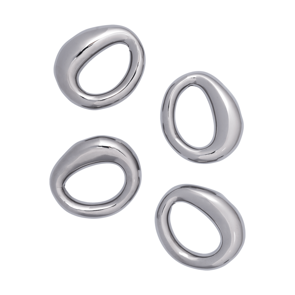 Orrith servettring 4-pack, Silver