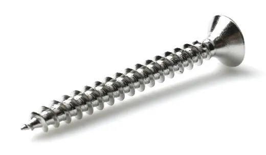 Västsvensk Byggskruv 64560 Träskruv rostfri A2, TKFX, 100-pack Ø4,5 x 60 mm