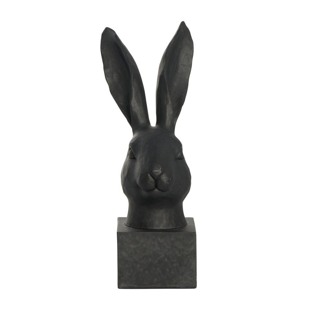 Semina påskhare byst 26 cm, Black