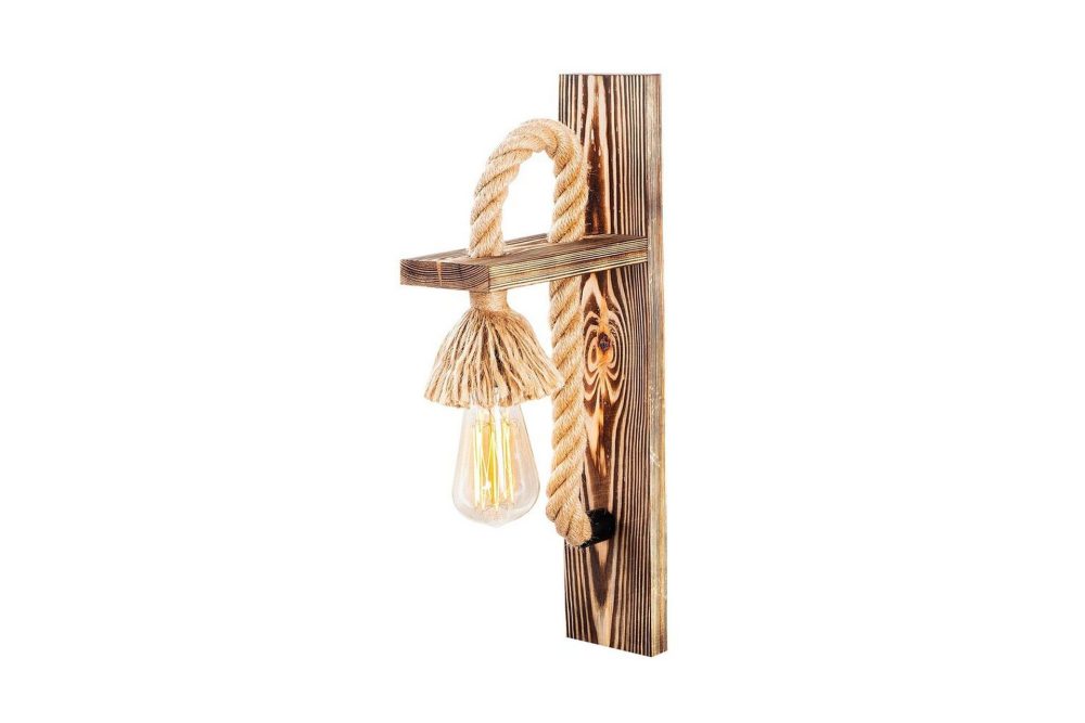 Vägglampa Nirao Trä