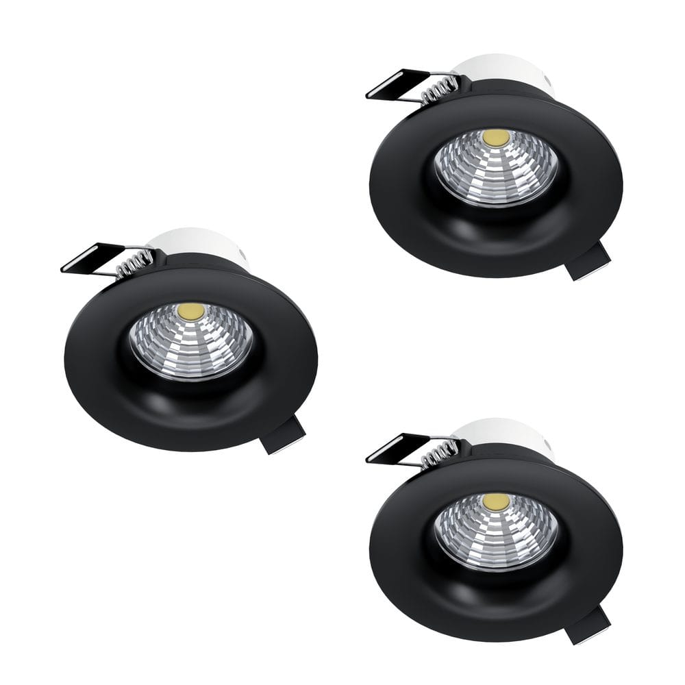 Infälld Lampa Saliceto 88 mm 2700K Set om 3
