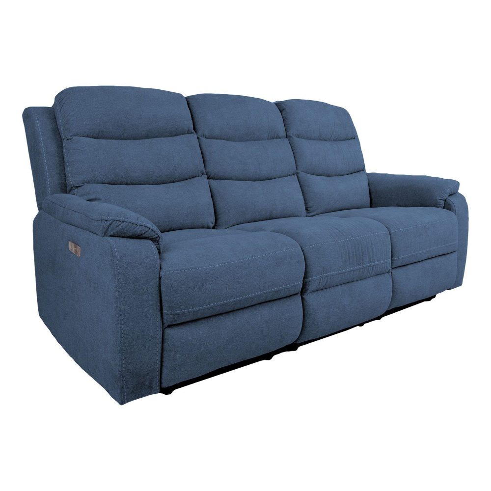 Reclinersoffa Blenor 3-sits med elektrisk mekanism