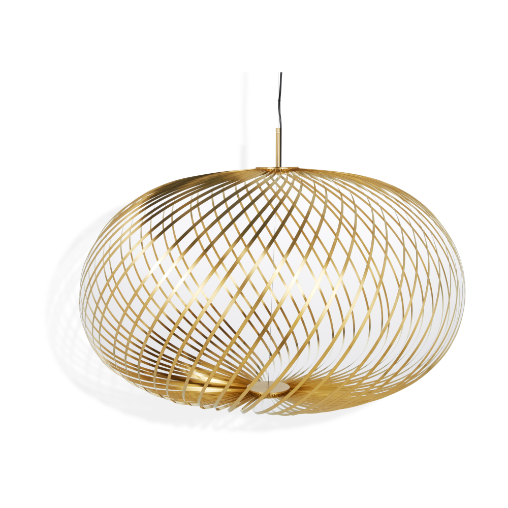 Spring pendel LED brass, Large