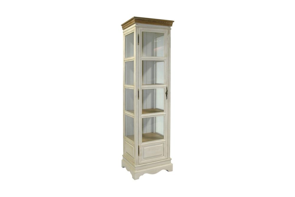 Displayskåp Samira 49x39xh178 cm Antikvit