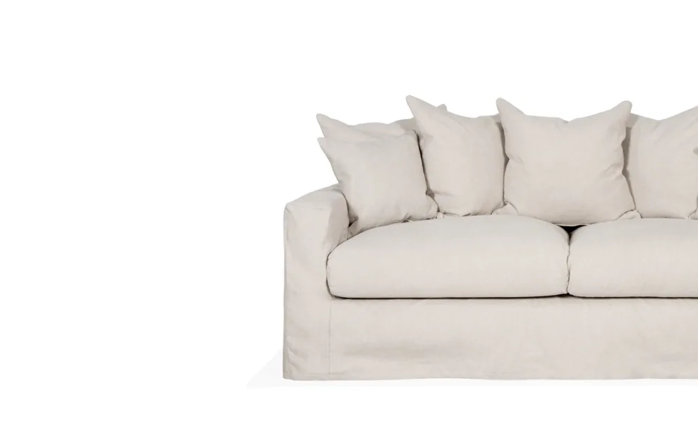 KLÄDSEL Monaco 2-sitssoffa Beige