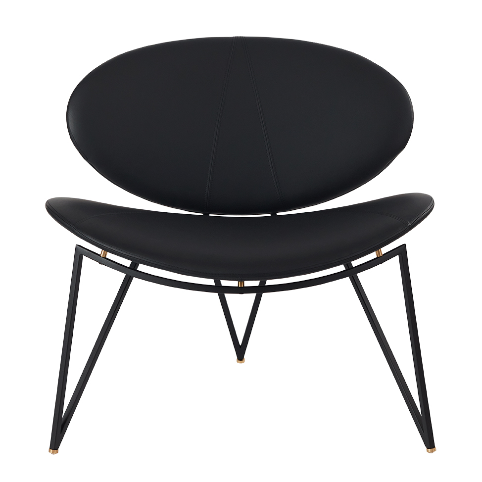 Semper loungestol, Black-black