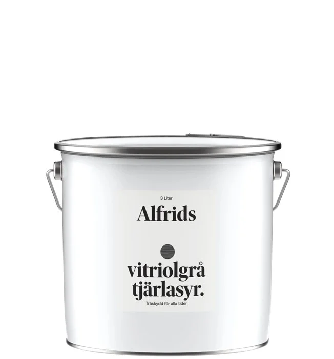 Tjärlasyr Vitriolgrå 3 L Vitriolgrå