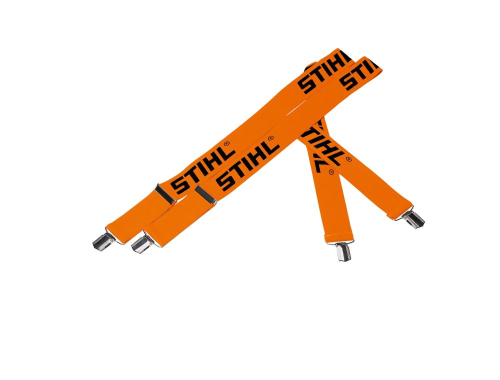 Stihl Hängslen med metallclips, orange