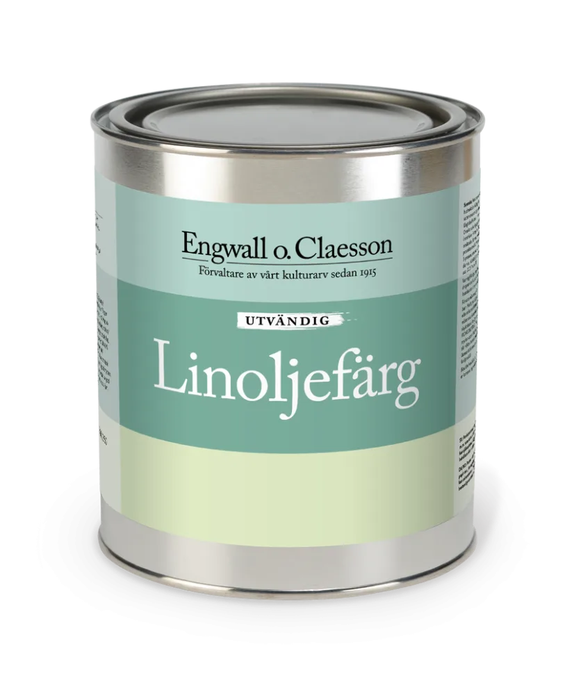 Linoljefärg utvändig 1 L Vit