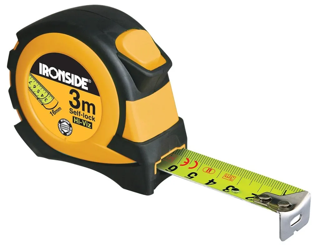 Ironside 150046 Måttband self-lock 5 meter