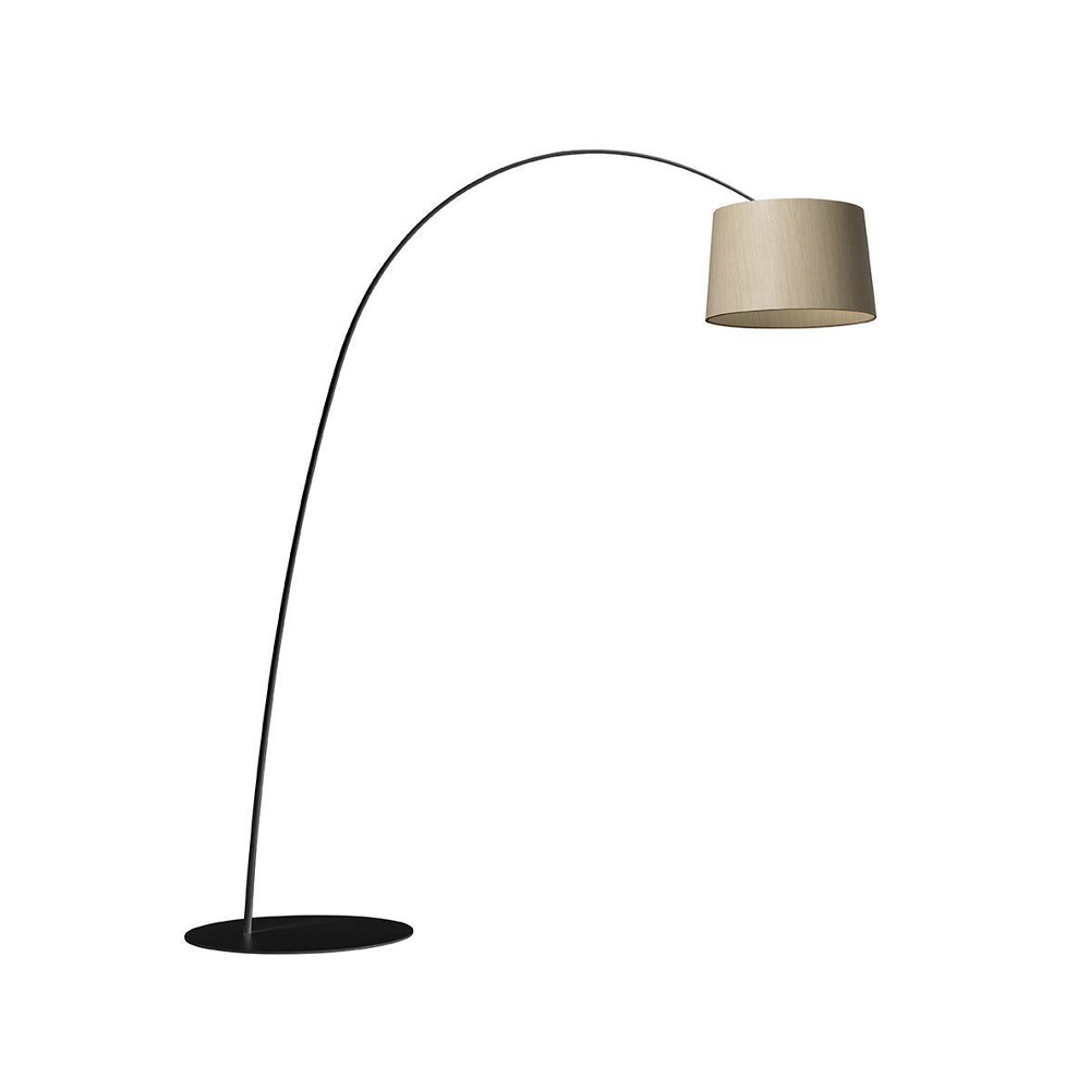 Twiggy Wood MyLight golvlampa, svart