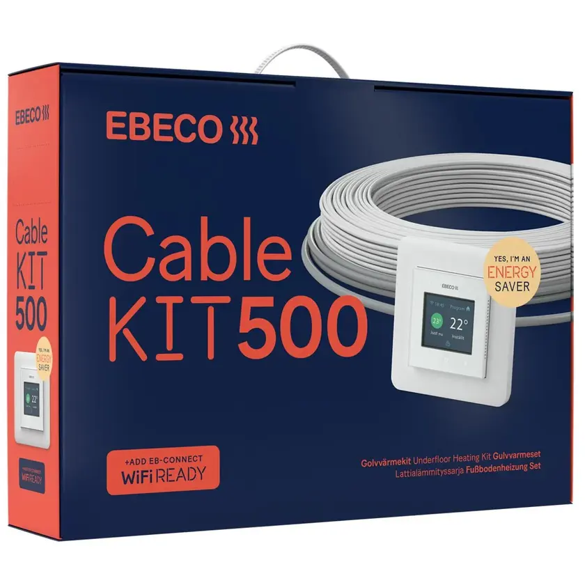 Golvvärmepaket - Cable kit 500 - 31m/330W