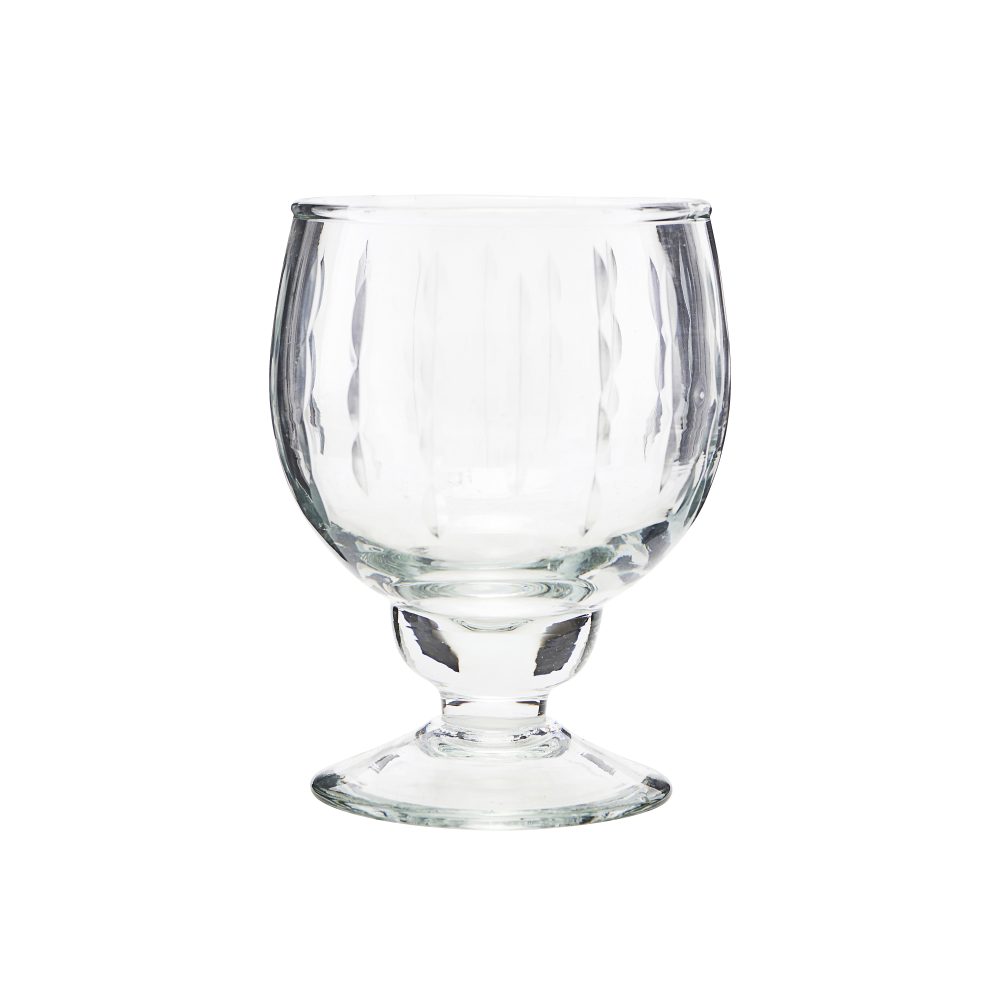 Vintage vitvinsglas, klar