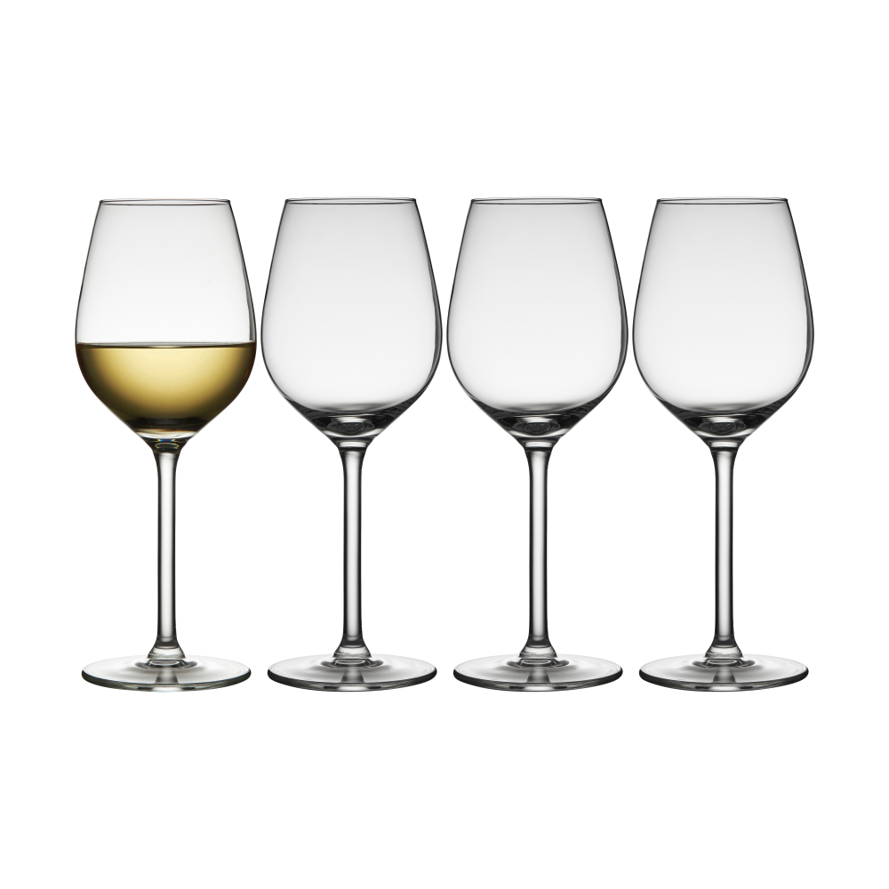 Juvel vitvinsglas 38 cl 4-pack, Klar