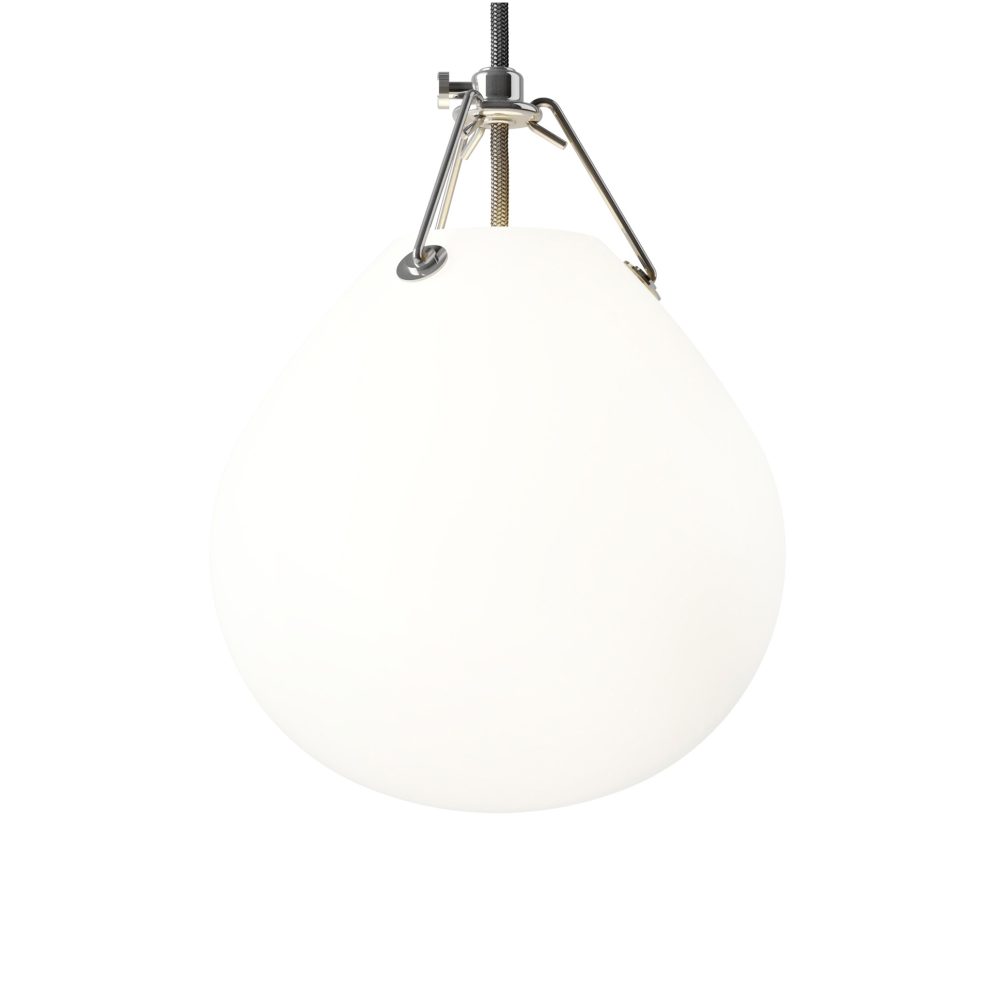 Moser pendel Ø18,5 cm, Matt vit