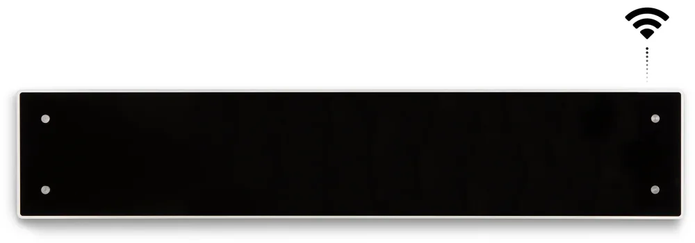 Adax Clea L10KWT Elradiator 1000W, 230V, Wi-fi Svart - Bild 2