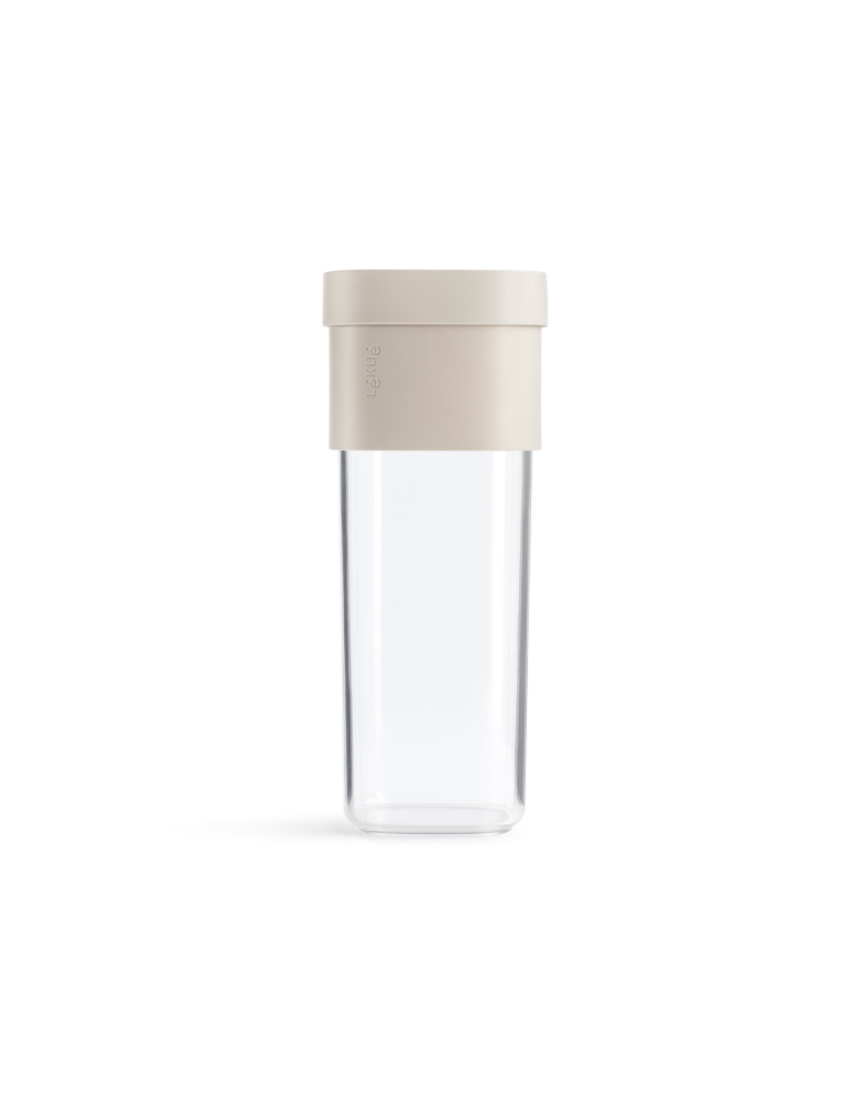 Lékué flip förvaringsburk stor, Beige