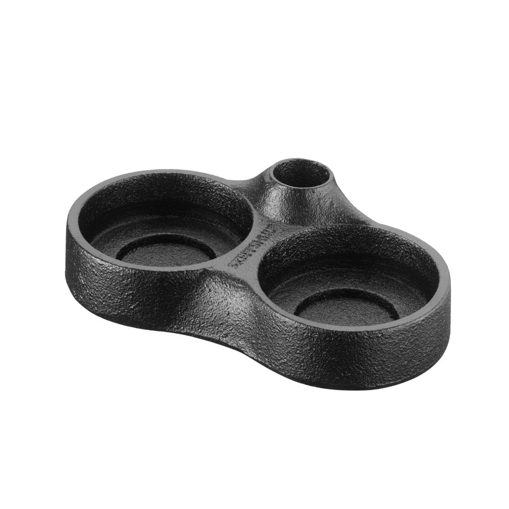 Skeppshult gjutet ställ för kryddkvarnar, 16 cm