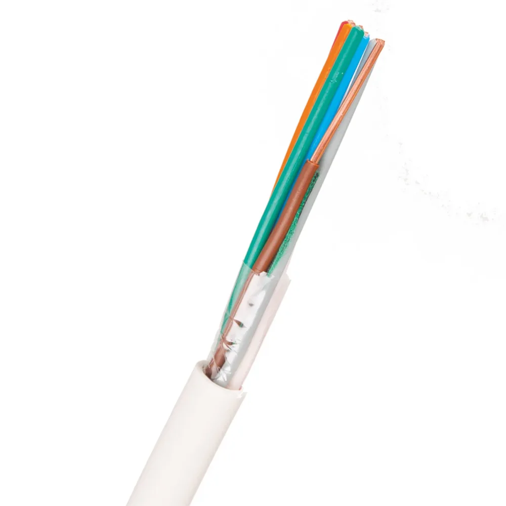 Nexans EQQRB EASY Telekabel 19 x 1.0 mm, vit 1 m, kapad