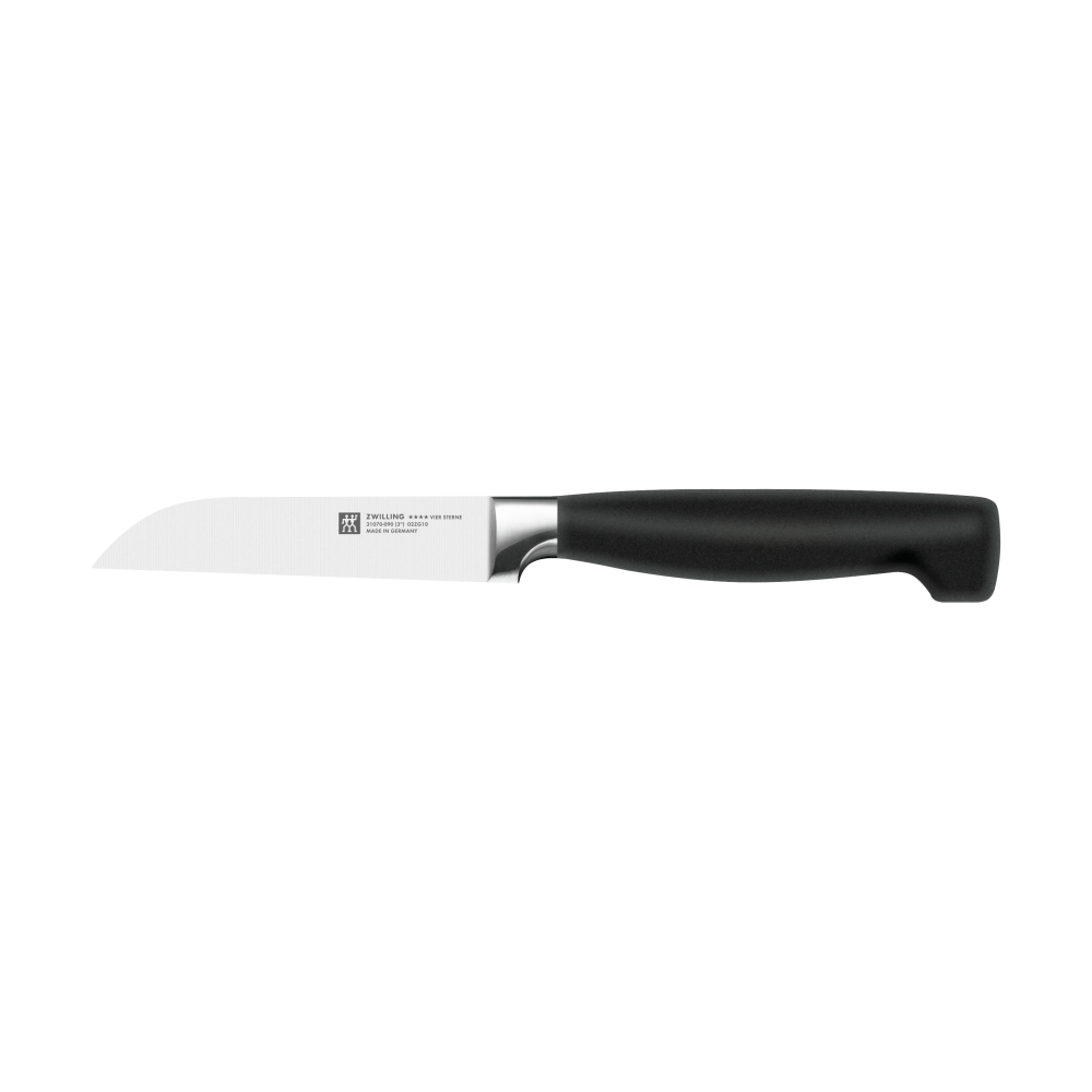 Zwilling Four star grönsakskniv 8 cm, Svart-rostfritt stål