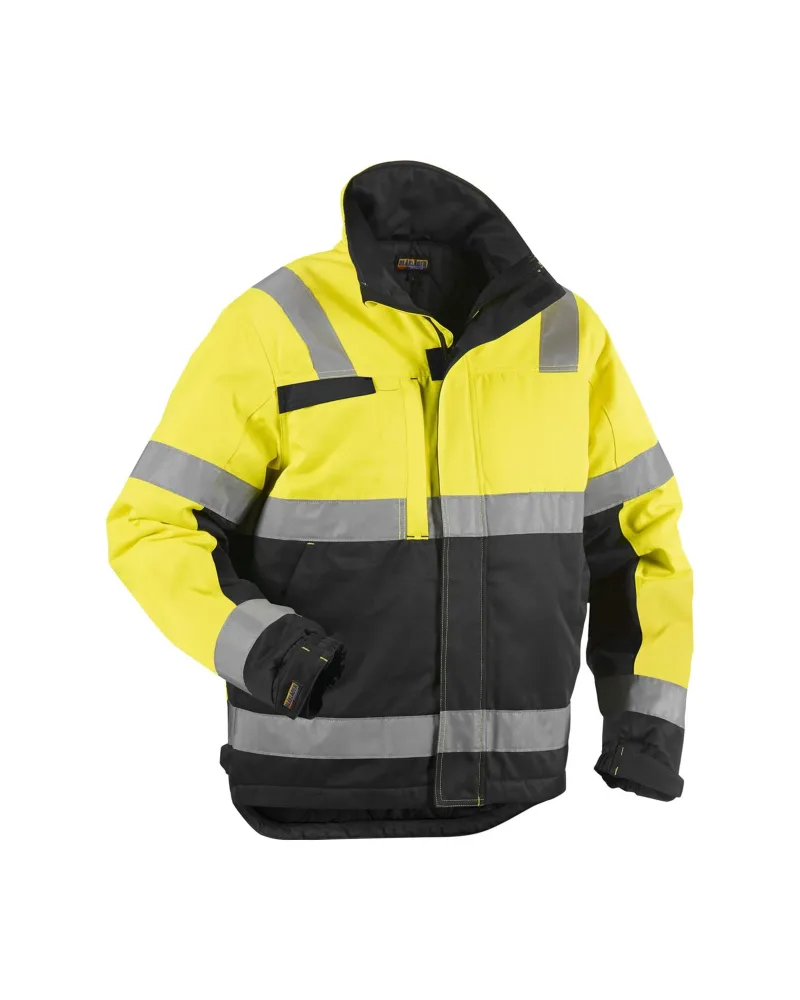 Blåkläder 486218113399XXXL Varseljacka varselgul/svart, vinter Stl XXXL
