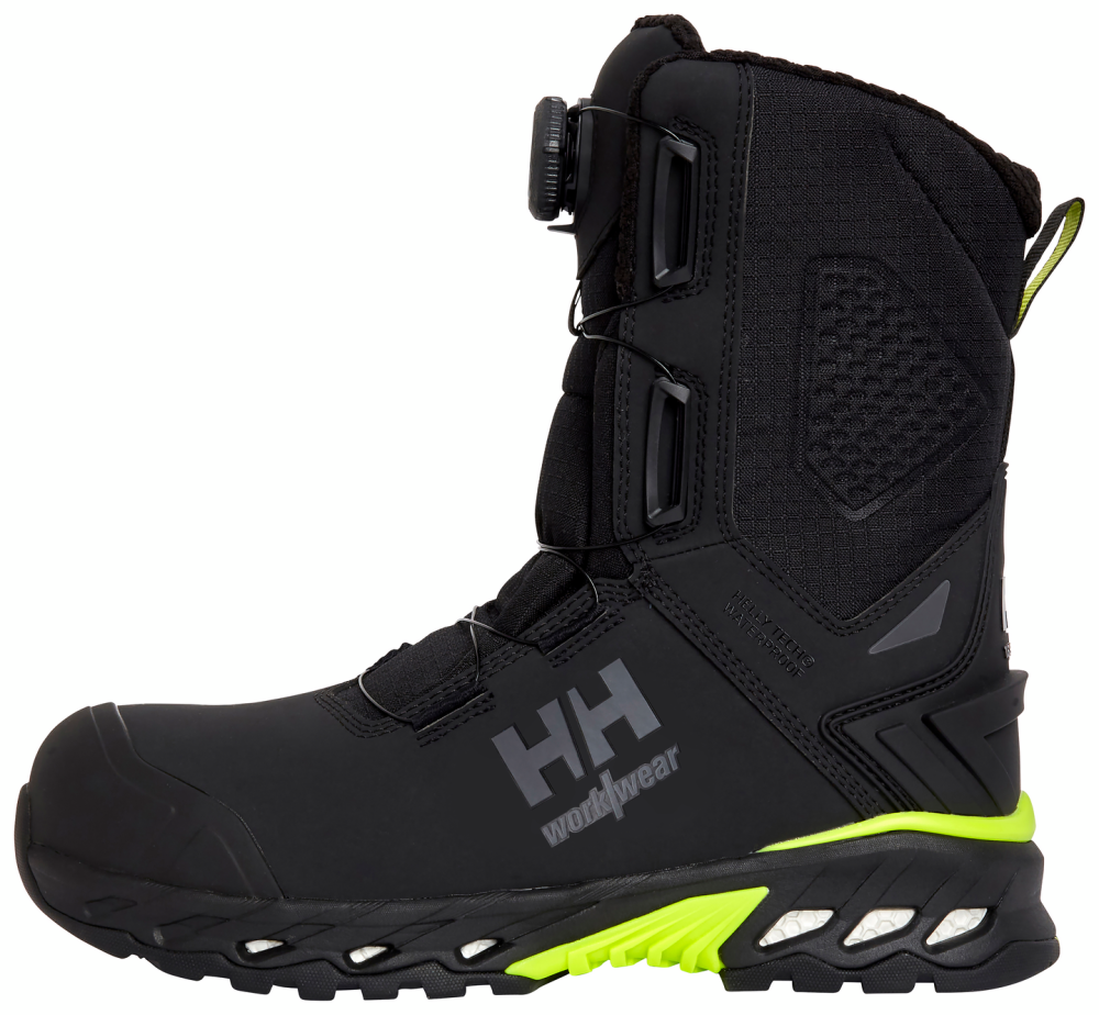 VINTERKÄNGA HELLY HANSEN 78345 MAGNI SVA 46, BOA SVART/LIME 46