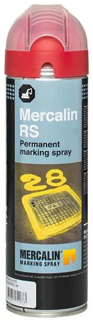Mercalin RS Märkfärg 500 ml Orange