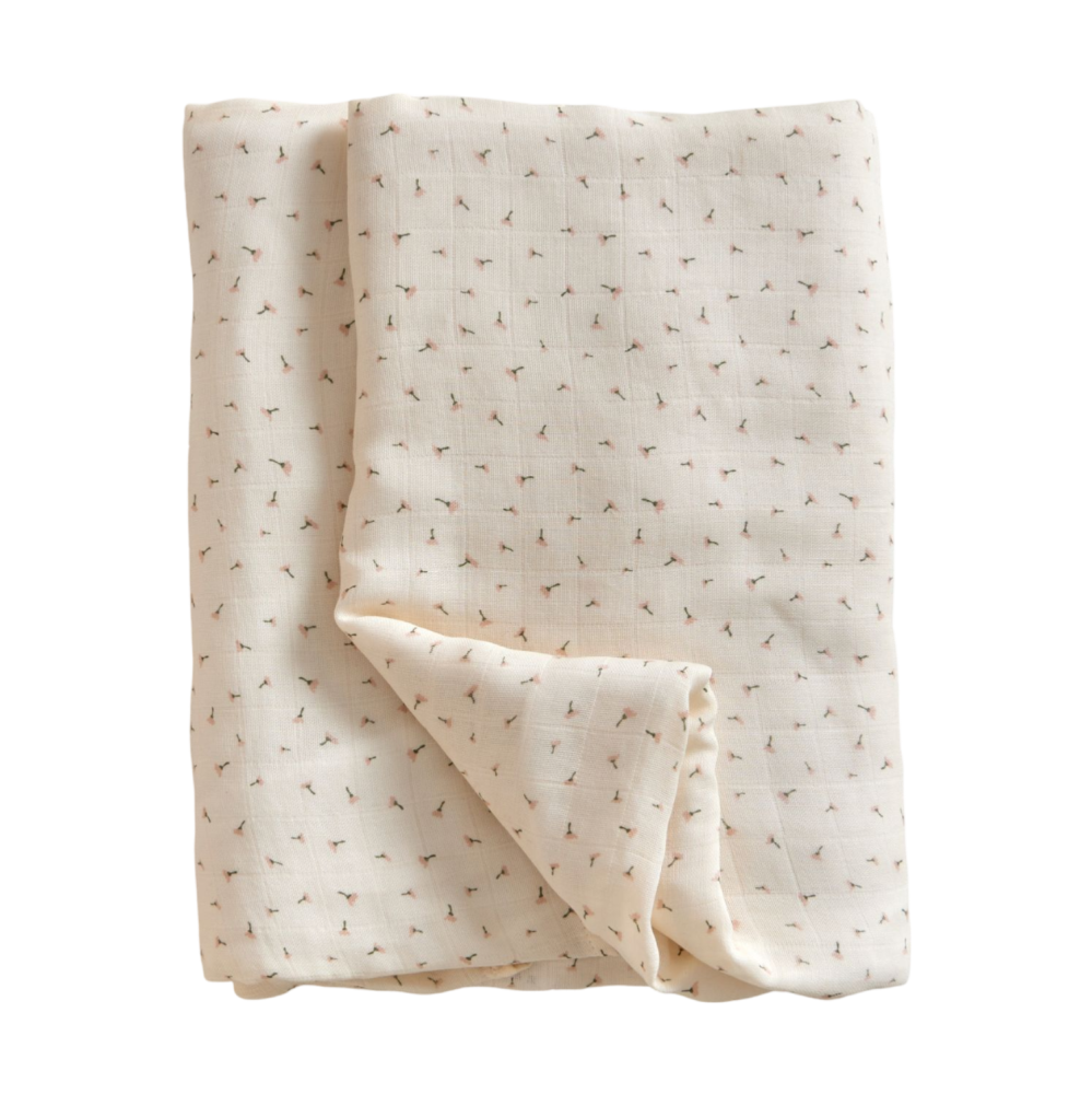 Poppy muslinfilt 120x120 cm, Poppy in Bloom