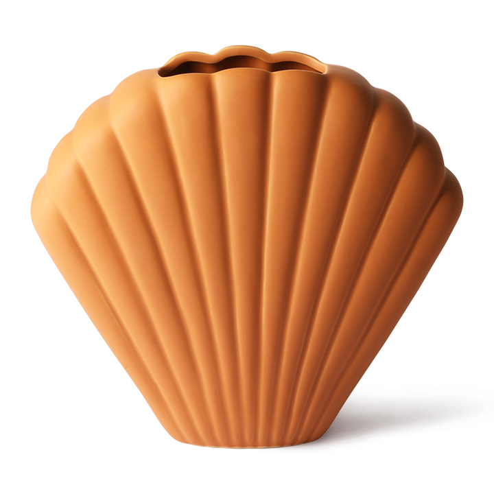 HKliving Shell vas L, Terra