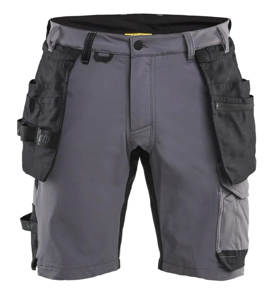 Blåkläder 170216459699C48 Shorts grå/svart Grå/svart