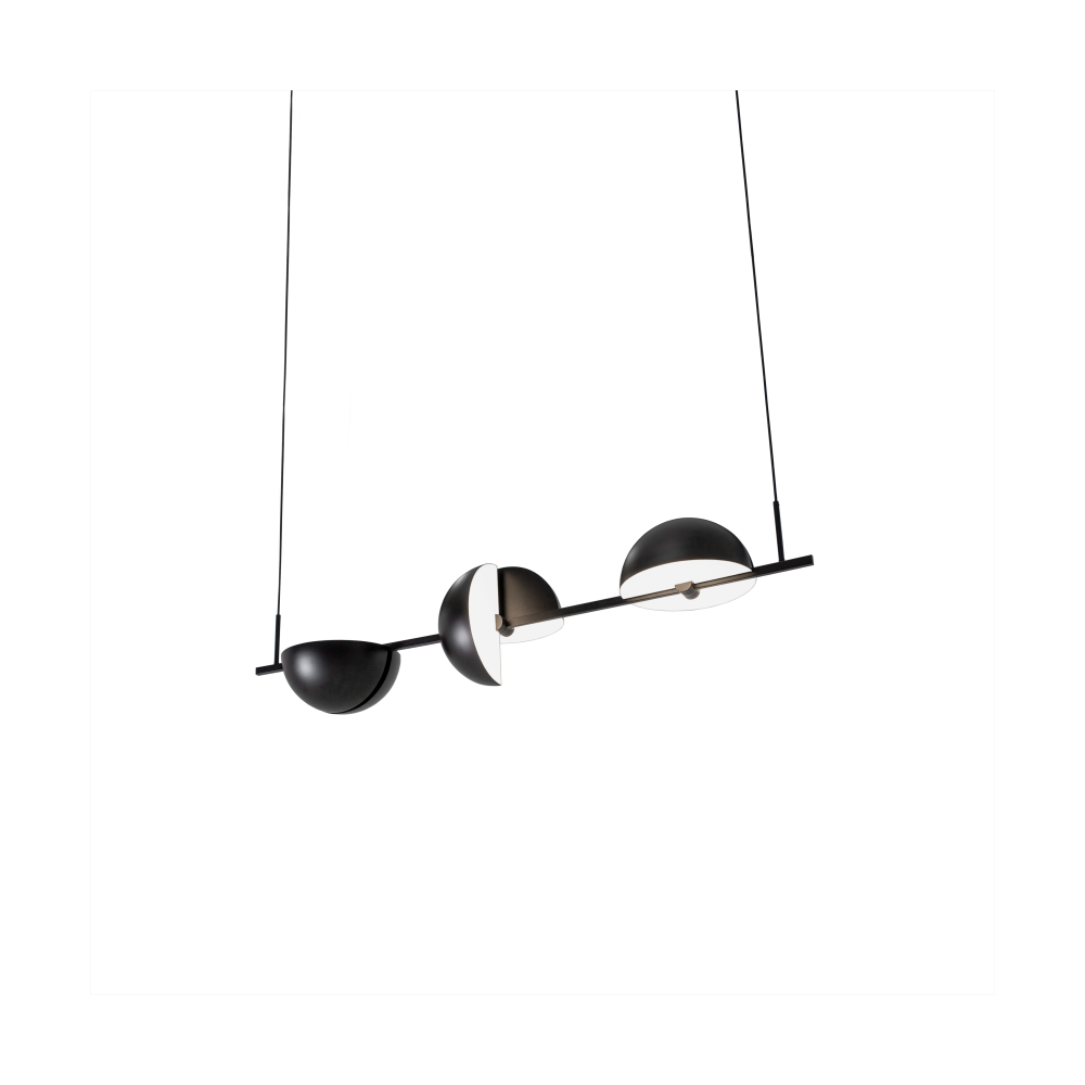 Trapeze triplette pendel 140 cm, Black