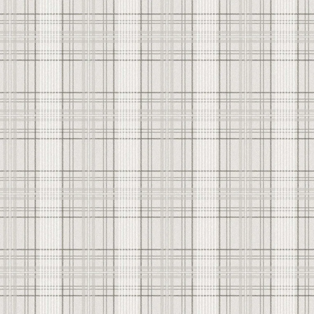 Tapet Cottage Garden Tailor´s Tweed 3581 Grå Rutig