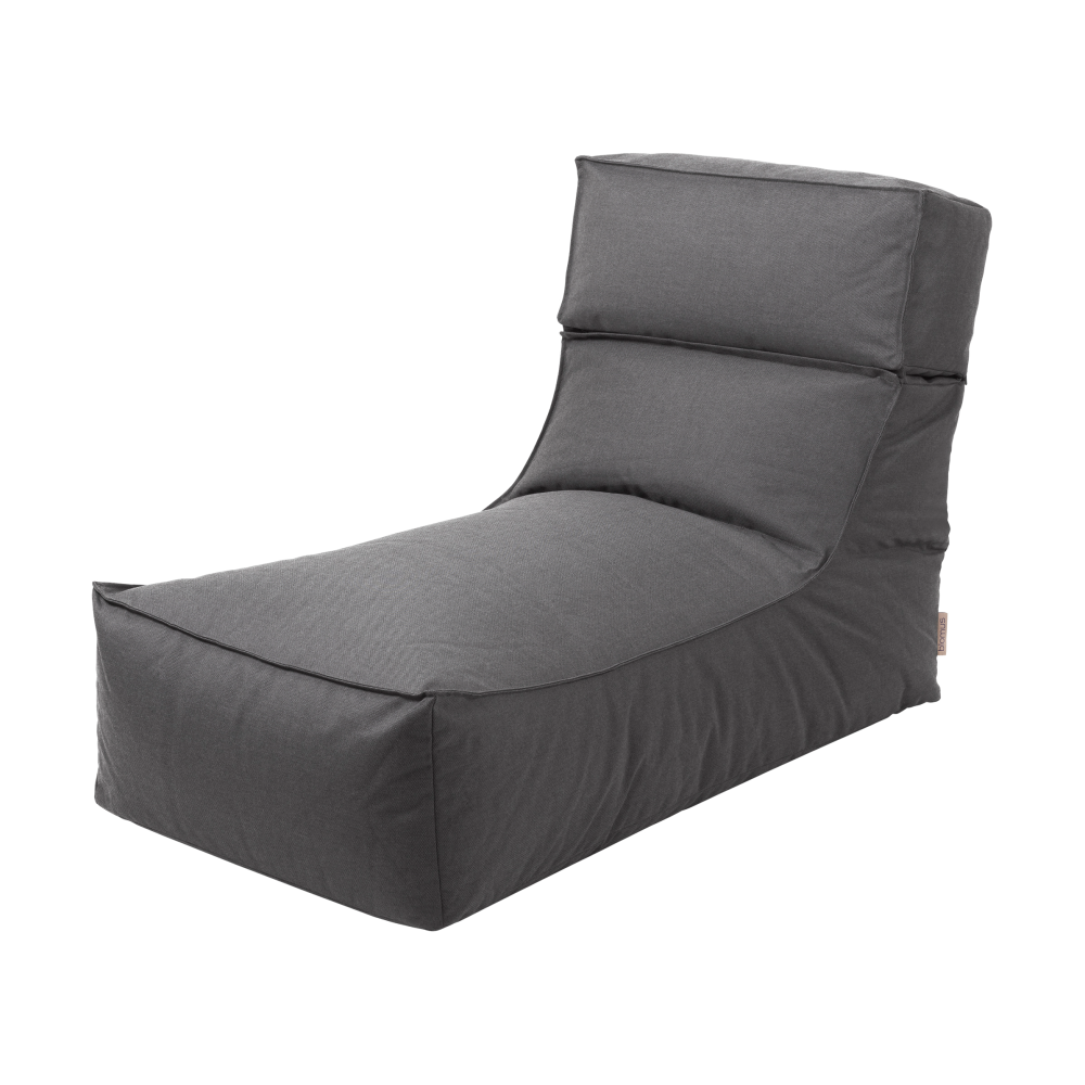 STAY loungefåtölj sittpuff 60x120 cm, Coal