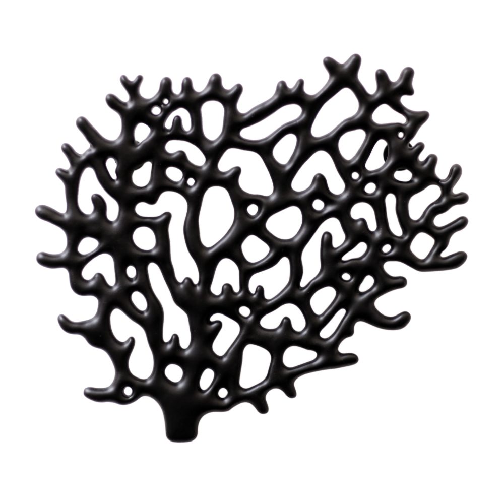 Coral smyckeshängare, Matt svart