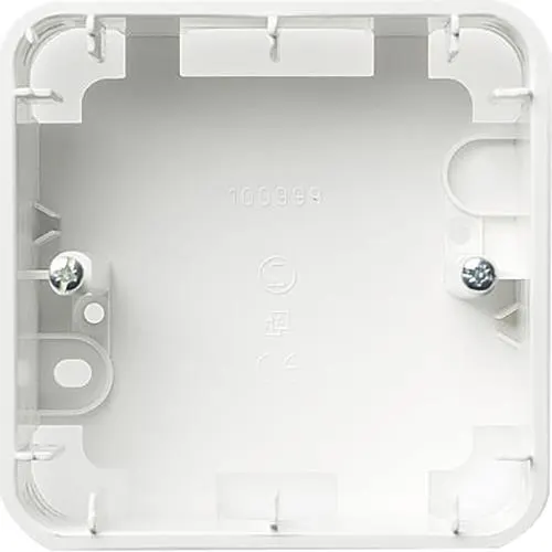 Schneider Electric Trend 183079700 Förhöjningsdosa vit, 34 x 82 mm