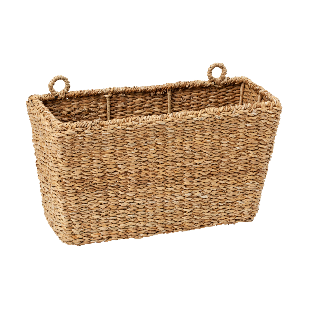 Esther vägghängd förvaringskorg 40x16x22 cm, Natural