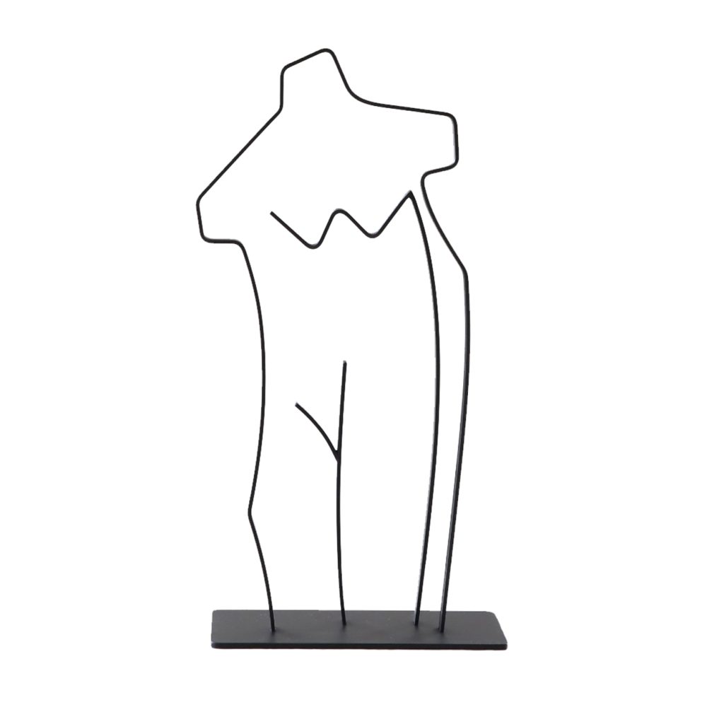 Ruth skulptur, Svart